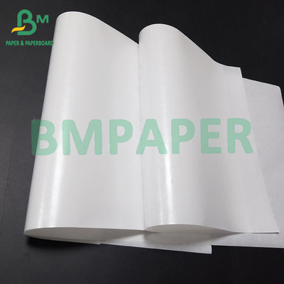 30GSM 50GSM 15PE Glossy Coate White Kraft Paper Food Packing Bag