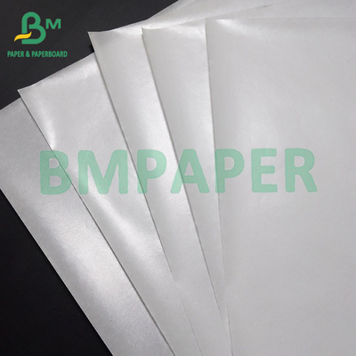 30GSM 50GSM 15PE Glossy Coate White Kraft Paper Food Packing Bag