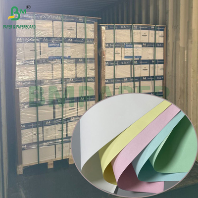 NCR 56G 60G 76G Black Image Carbonless Copy Paper In Rolls In Sheet In Ream