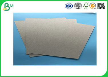 1.0mm 2.0mm 3.0mm 4.0mm Thickness Laminated Grey Board With Grey Back , Grey Chipboard Rolls