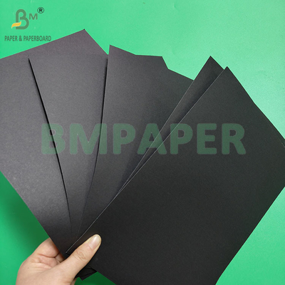 110gsm 180gsm Double Side Coated Black Card For Making Craft Fold Paper