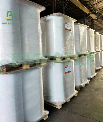 24gsm 28gsm Food Grade White Kraft Straw Wrapping Paper For Wraping Straw
