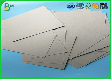 High Density 600g - 1800g Laminated Grey Board / Two Sides Uncoted Straw Board Rolls For Office Calendar