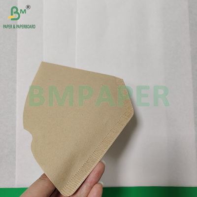 50gsm  Wood Pulp Bleached And Unbleached Food Grade Coffee Filter Paper 328mm