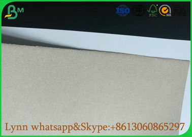 Wood Pulp Coated Duplex Board , Different Type Duplex Board White Back