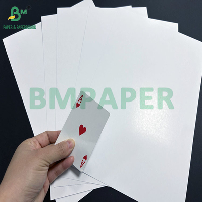 300gram Glossy Coating 2 Side Poker Paper With Blue Core  71 x 65cm