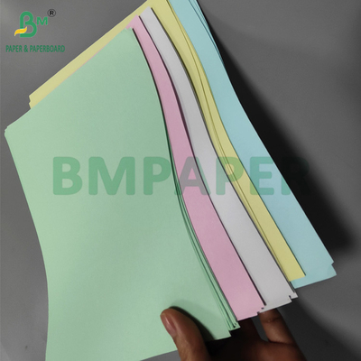 55gr 60gr CB CFB Carbonless Copy Paper For Receipt Bill 61 x 86cm Black Image