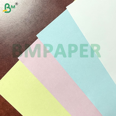 55gsm White / Blue Blank Image Carbonless Paper Rolls & Sheets for Receipt Printing NCR CB / CF / CFB