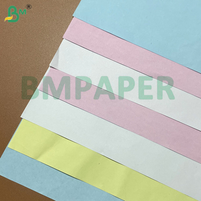 50-75gsm Colored Carbonless Paper CB / CF / CFB A2  650x910mm & Letter Size for Receipt & Form Printing
