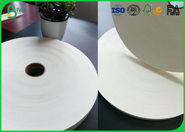 60gsm 120gsm 100% Virgin Wood Pulp Straw Paper Rolls , Eco - Friendly Paper