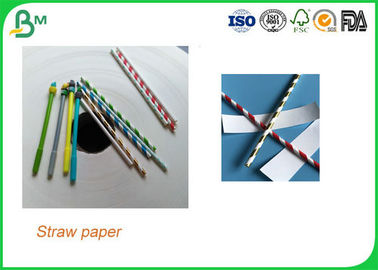 Recyclable 24GSM -120GSM Or Other Customized Size Drinking Grade Paper Rolls for Making Straw