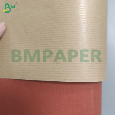 Smooth Surface Brown Stripped Kraft Paper Sheets for Flower Packing