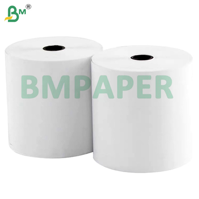 55g Trademark Thermal Fax Paper 60um White Cash Register Paper Receipt Paper In Roll