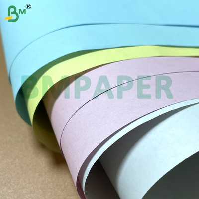 50gsm 60gsm Multiple Colors  Black Image Carbonless Paper 8.5"*11" for Invoices Receipt