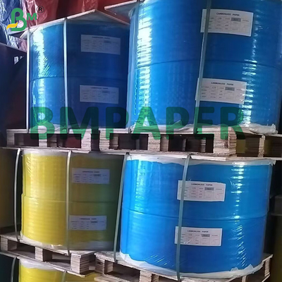 50-120gsm Clear Image Coated Carbonless NCR Copy Paper  CB / CF / CFB Rolls for Invoices and Receipts Bill printing