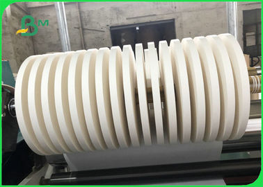 Eco - friendly Food Grade Paper Roll 28gsm 60gsm 13mm 15mm Drinking Straw Paper For Printing