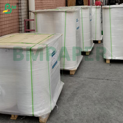 28gsm 27mm 30mm 34mm  Food Grade Printable Straw Wrapping Paper In Roll Individually Packing