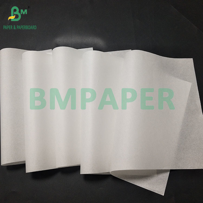 40gsm 60gsm White Kit5/ Kit7 Greaseproof Paper For Wrapping Hamburger