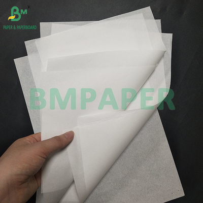 40gsm 60gsm White Kit5/ Kit7 Greaseproof Paper For Wrapping Hamburger