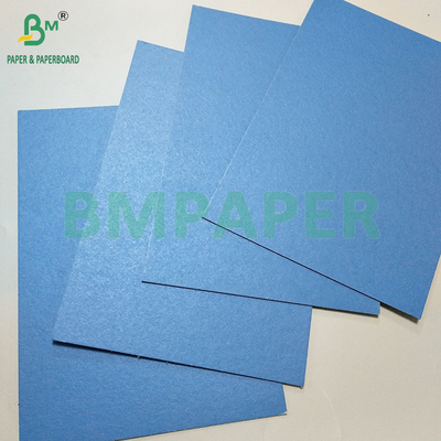 1.2mm 1.4mm Colored Bule Green Coated Grey Back Cardboard For Making Box