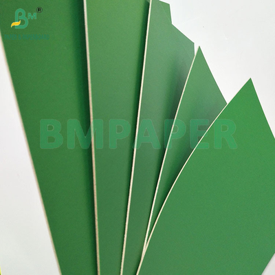 1.2mm 1.4mm Colored Bule Green Coated Grey Back Cardboard For Making Box