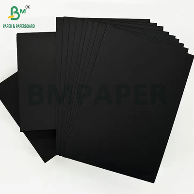 400gsm 450gsm Black Cardboard Sheets For Perfume Box 89 x 119cm Good Folding