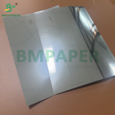 275gsm 0.36mm PET Glossy Silver Cardboard For Cosmetic Box 66 X 90cm