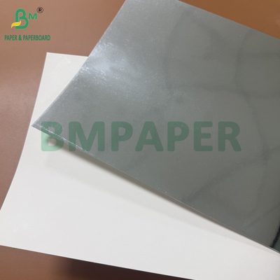 275gsm 0.36mm PET Glossy Silver Cardboard For Cosmetic Box 66 X 90cm