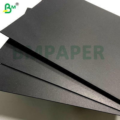 400gsm High Resistant Double Side Black Card For Luxury Packaging Handicrafts