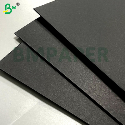 400gsm High Resistant Double Side Black Card For Luxury Packaging Handicrafts