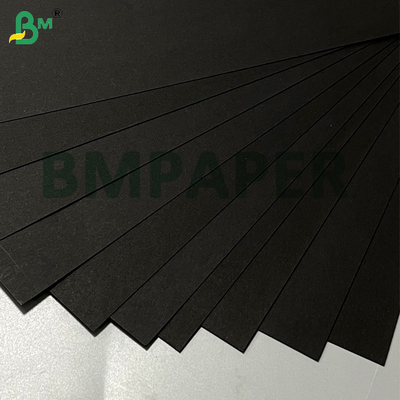245gsm 250gsm Smooth Surface High Stiffness Folding Resistance Black Card For Gift Packing Photo Frame Matting