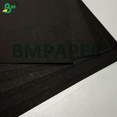 245gsm 250gsm Smooth Surface High Stiffness Folding Resistance Black Card For Gift Packing Photo Frame Matting