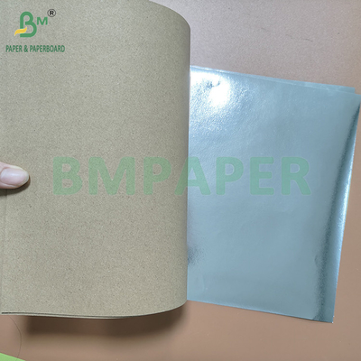 116gsm 145gsm Sliver Metallic Aluminized Kraft Paper Food Packaging Paper