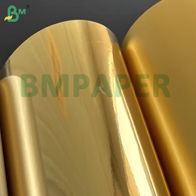 240gsm Metallic Luster Glossy Silver Gold Color Metallized Paper For VIP Cards Certificates Electronics Packaging
