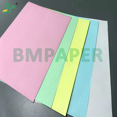 60gsm 70gsm 80gsm Pink Green Carbonless Paper For Receipt 61 x 86cm
