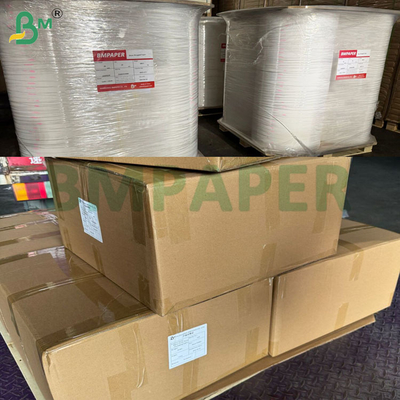 60g Food Grade Straw Paper 15mm X 3100mm For beverage straws Different Patterns