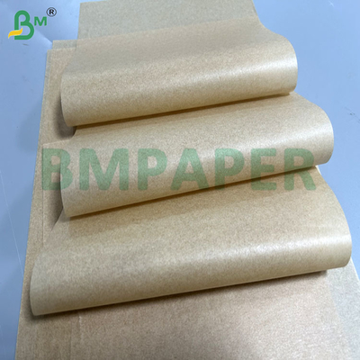 30gram 35gram Brown Food-safe Wax Coating Paper For Baking Food 11 x 14inch