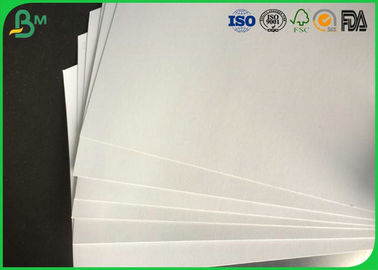 400 - 1000g Laminated Grey Board , Coated Double Side Art Glossy Paper For Making High - End Gift Box