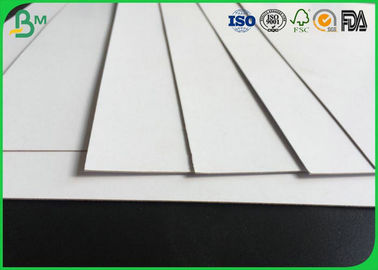 400 - 1000g Laminated Grey Board , Coated Double Side Art Glossy Paper For Making High - End Gift Box