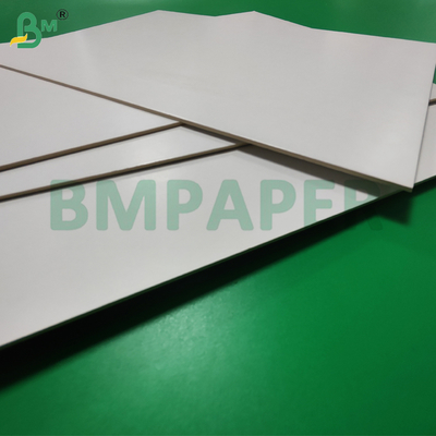 3mm White Wood Pulp Made Display Paper Board For Hanging Signage 1220 x 2440mm