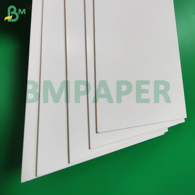 3mm White Wood Pulp Made Display Paper Board For Hanging Signage 1220 x 2440mm