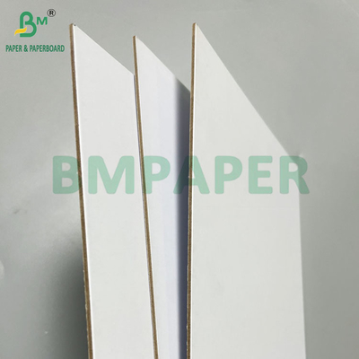 High Rigidity 2mm 2.5mm Wood Pulp White Cardboard for Indoor POS Display Board