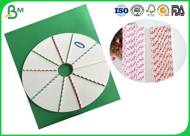 Biodegradable 60g Surface Papaer and 120g Bottom Paper Food Grade Paper Roll For Paper Straws