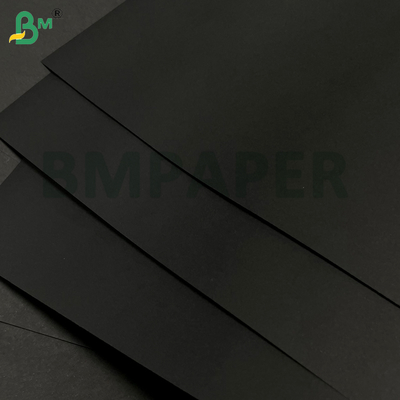 80gsm Smooth Matte Good Folding Black Kraft Paper For Gift Packing Shopping Bags