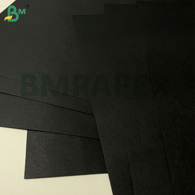 80gsm Smooth Matte Good Folding Black Kraft Paper For Gift Packing Shopping Bags