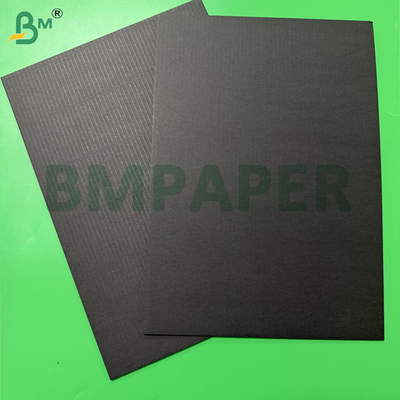 440gsm Premium Black E Flute Board Both Sides Matte Uncoated Finish
