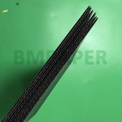 440gsm Premium Black E Flute Board Both Sides Matte Uncoated Finish