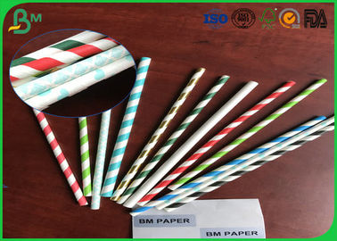 Recycle And Harmless Paper 14mm 15mm 60gsm White Kraft Paper Rolls For Paper Straws