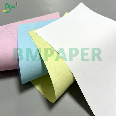 60gsm 70gsm Blue Yellow Color NCR Carbonless Paper in 31 x 43 inch