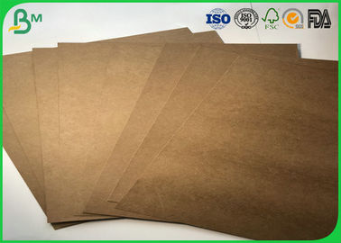 Multi - laminated Kraft Liner Paper 250gsm - 450gsm Or Customized Size Brown Solid Board For Printing